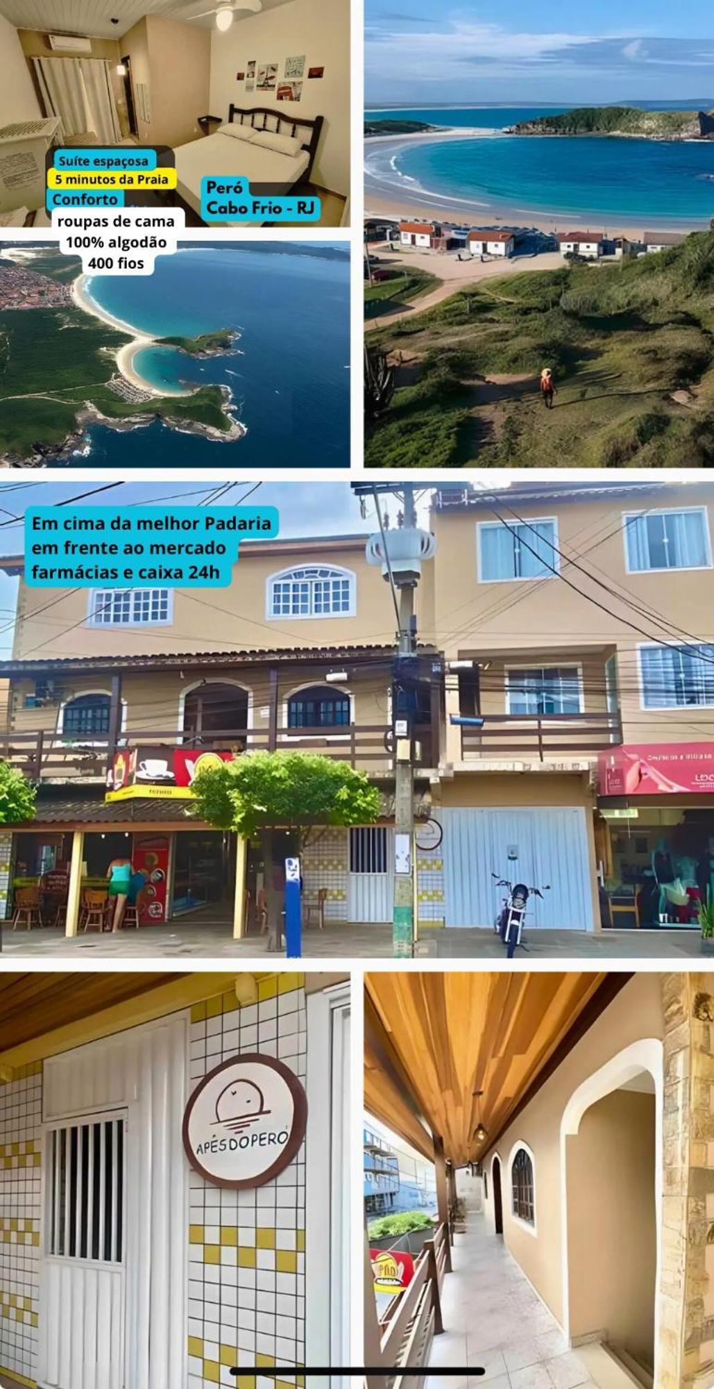 Suite 05 Apes Do Pero - Centro Praia Cabo Frio Eksteriør bilde